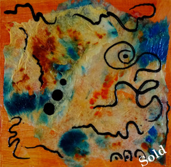 Steffens abstract painting - Dreamsicle