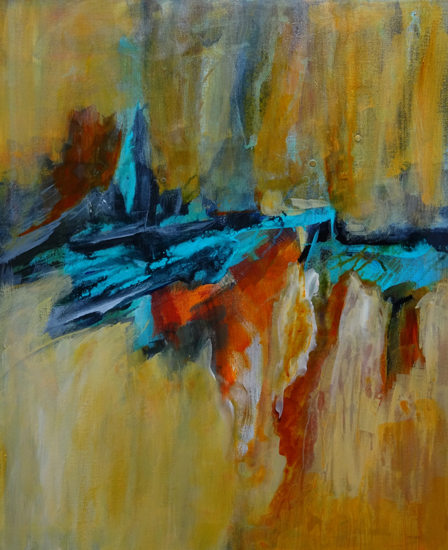 Steffens abstract painting -  Joyful Praise
